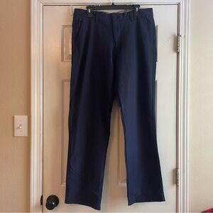 Dockers Straight Fit Navy Dress Pants Size 33
